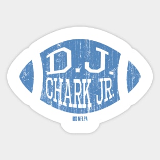 D.J. Chark Jr. Detroit Football Sticker